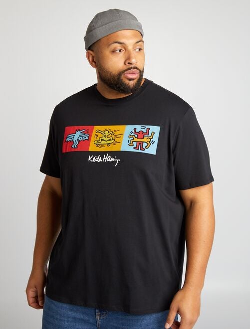 T-shirt 'Keith Haring' à col rond - Kiabi