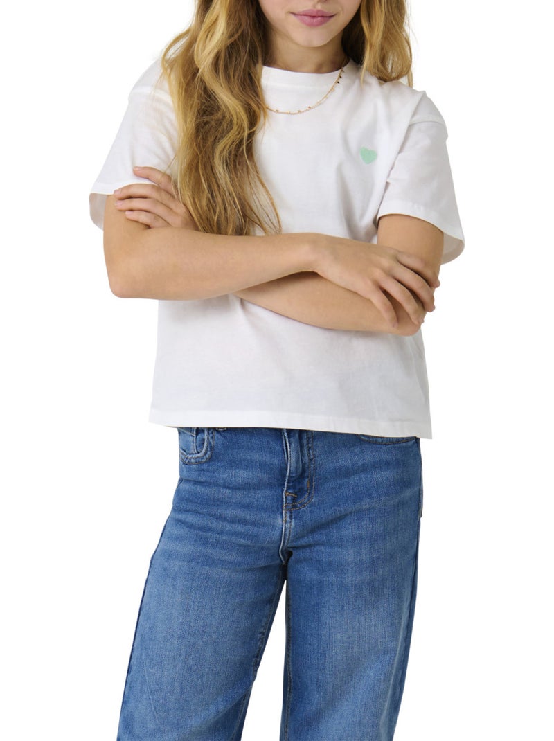 T-shirt Kids ONLY Blanc - Kiabi