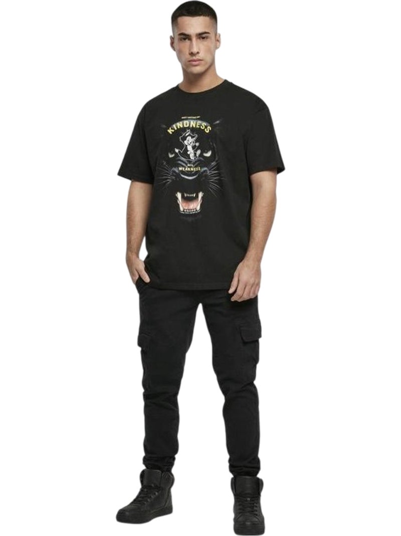 T-shirt kindness no weakness - mister tee Noir - Kiabi