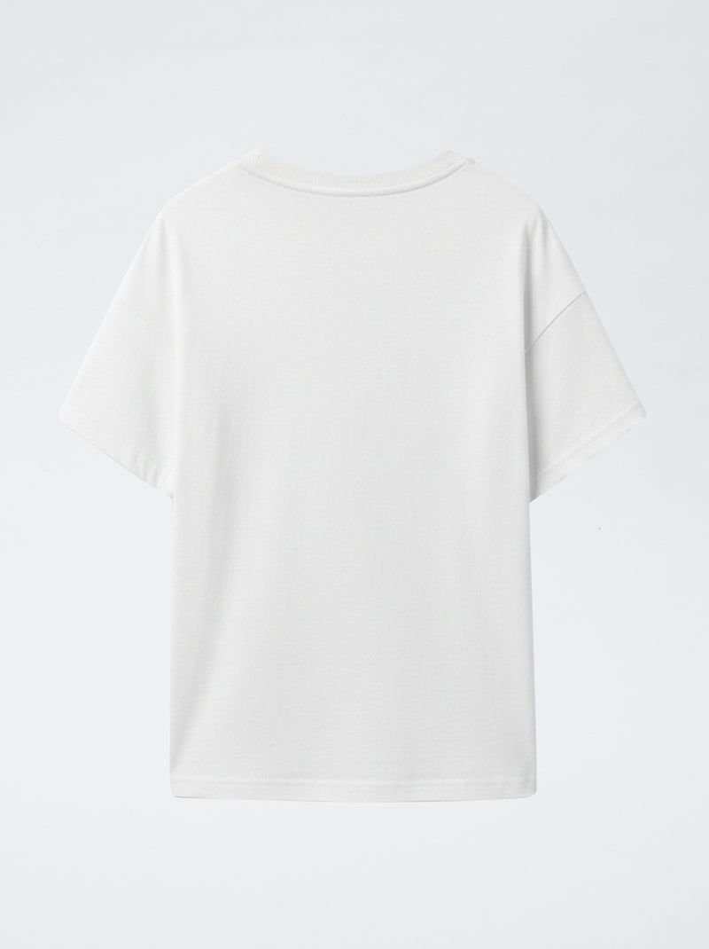 T-shirt 'KPop Demon Hunters' Blanc - Kiabi