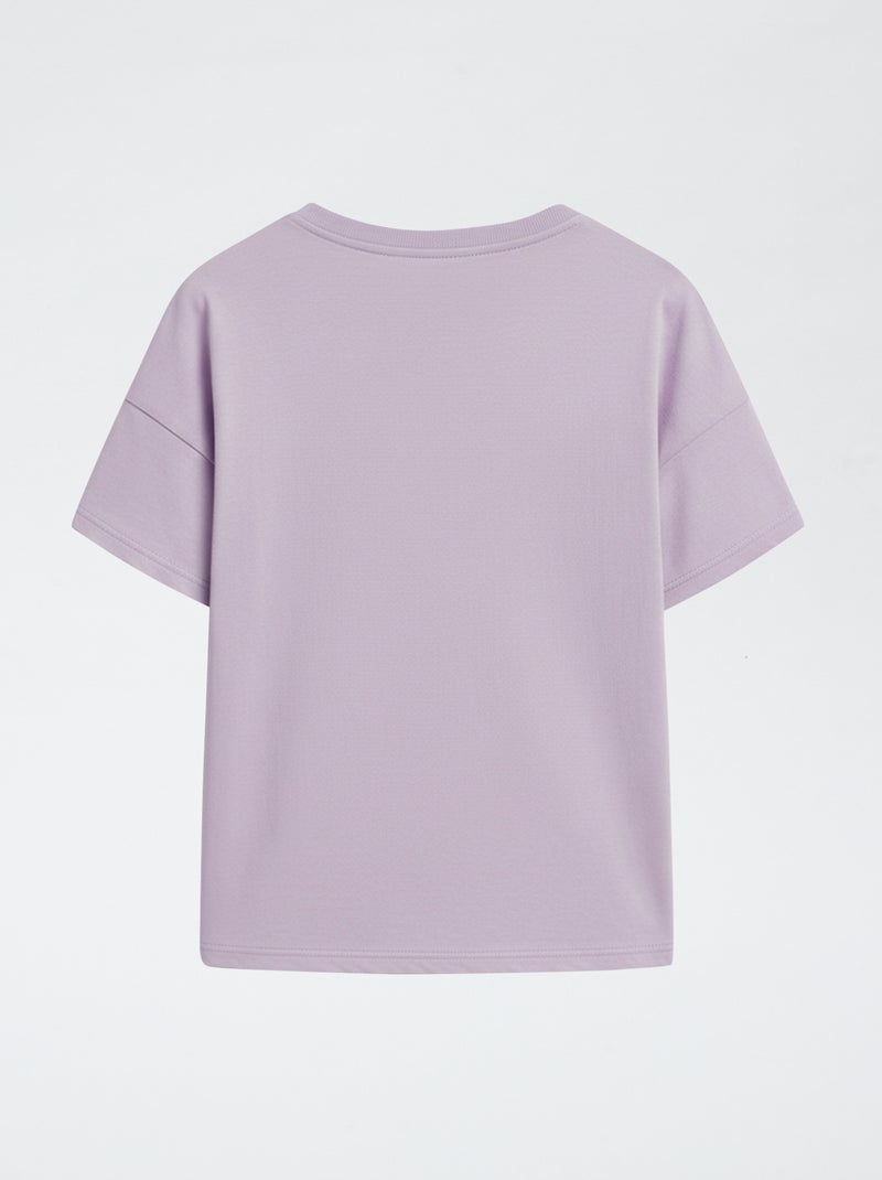 T-shirt 'KPop Demon Hunters' Violet - Kiabi