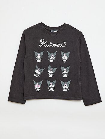 T-shirt 'Kuromi' à manches longues