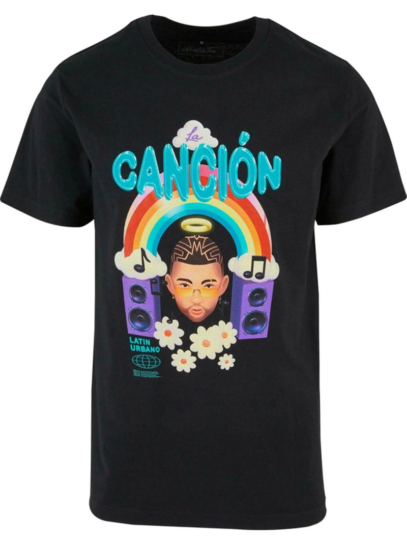 T-shirt la cancion - mister tee Noir - Kiabi