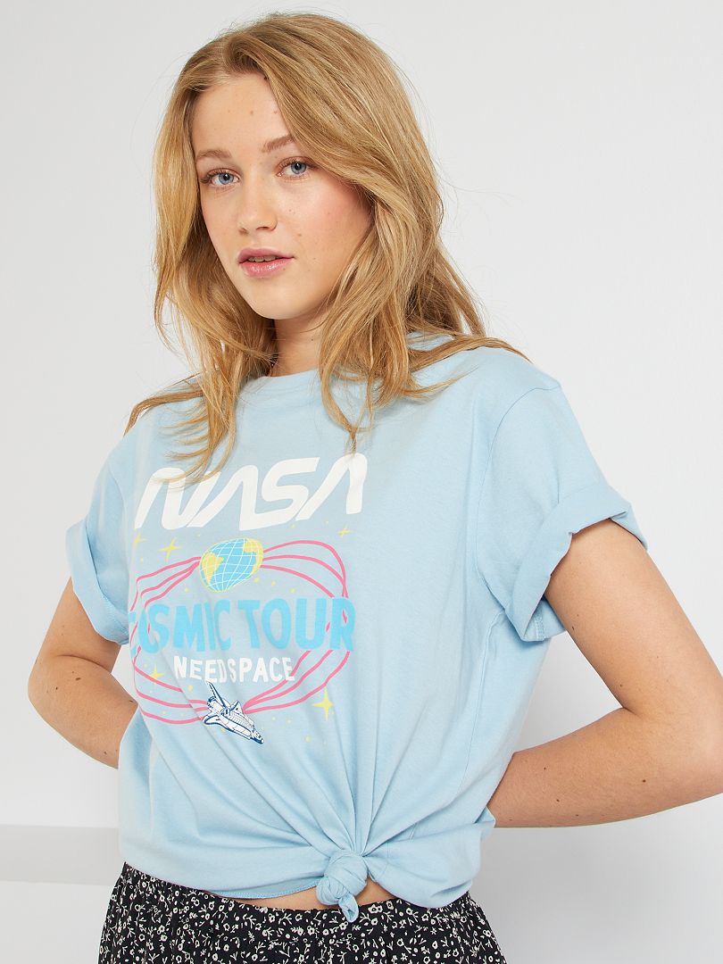 T-shirt la 'Nasa' bleu - Kiabi