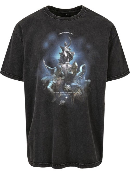 T-shirt la puissance de lar mer - mister tee - Kiabi T-shirt la puissance de lar mer - mister tee - Kiabi
