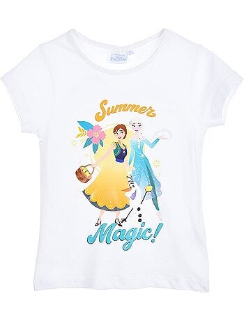 T-Shirt La Reine des Neiges | Licence Officielle