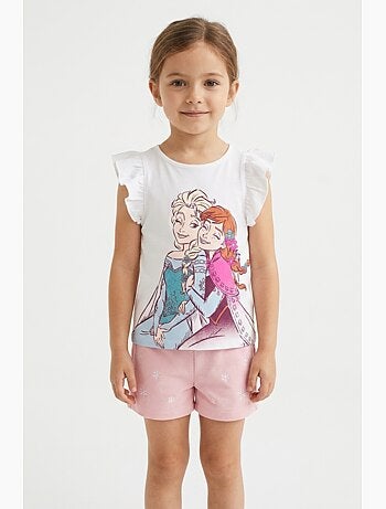 T-Shirt La Reine des Neiges | Licence Officielle