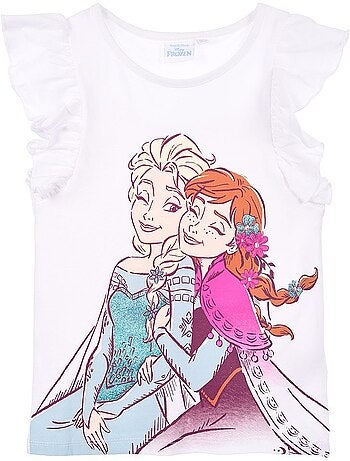T-Shirt La Reine des Neiges | Licence Officielle