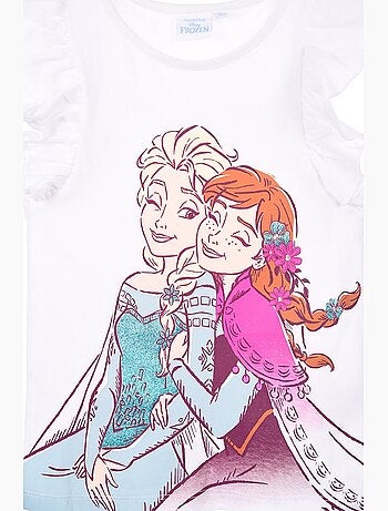 T-Shirt La Reine des Neiges | Licence Officielle
