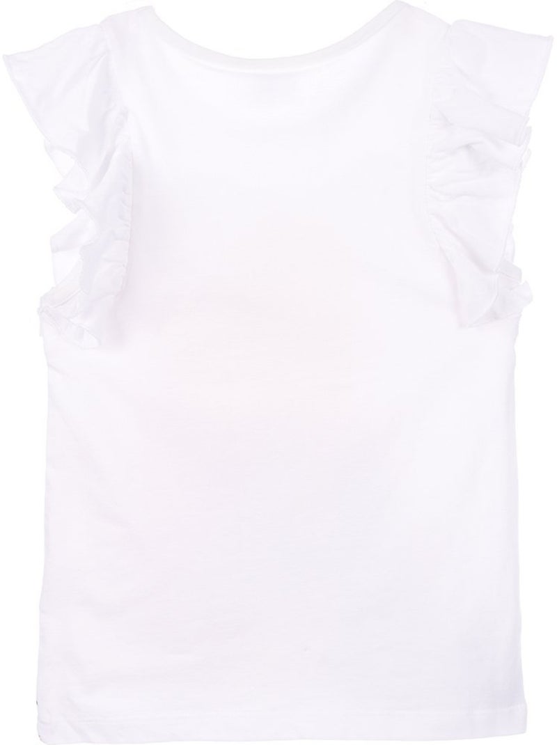 T-Shirt La Reine des Neiges | Licence Officielle Blanc - Kiabi