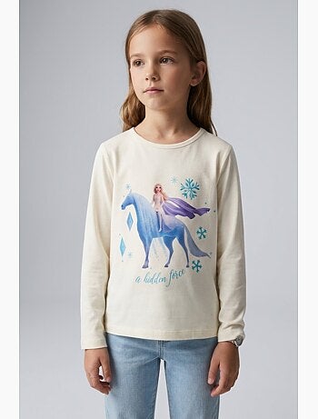 T-Shirt La Reine des Neiges | Licence Officielle