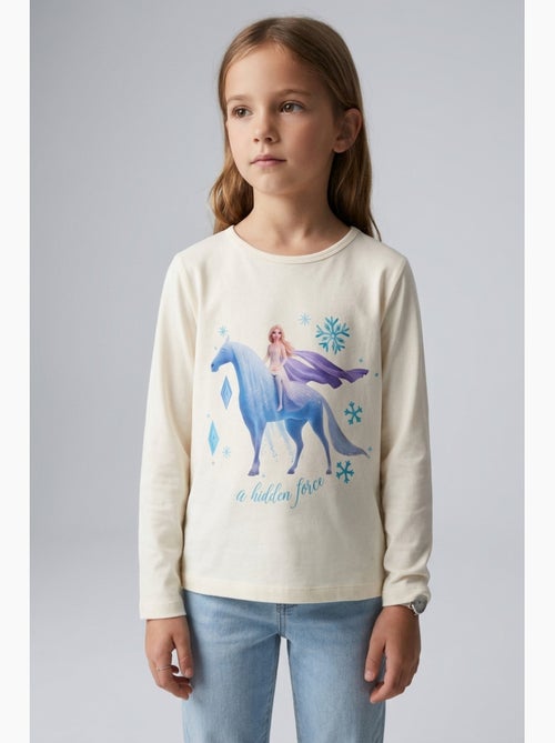 T-Shirt La Reine des Neiges | Licence Officielle - Kiabi T-Shirt La Reine des Neiges | Licence Officielle - Kiabi