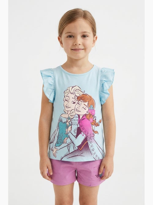 T-Shirt La Reine des Neiges | Licence Officielle - Kiabi