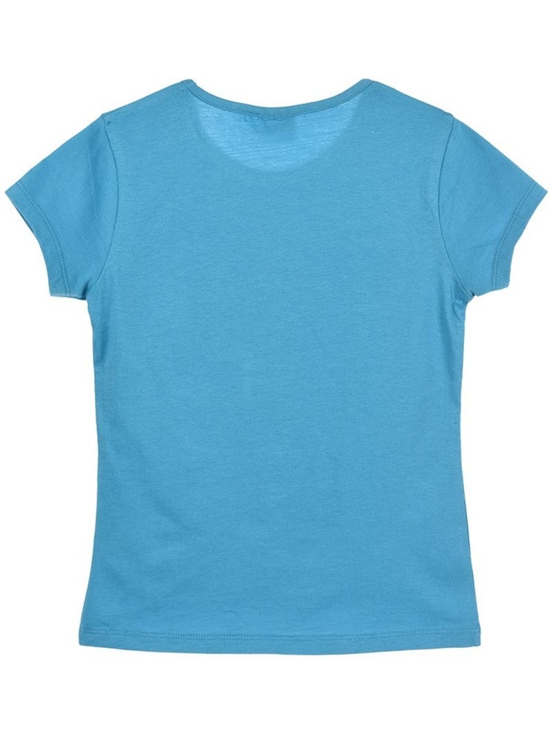 T-Shirt La Reine des Neiges | Licence Officielle Bleu - Kiabi