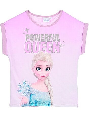 T-Shirt La Reine des Neiges | Licence Officielle