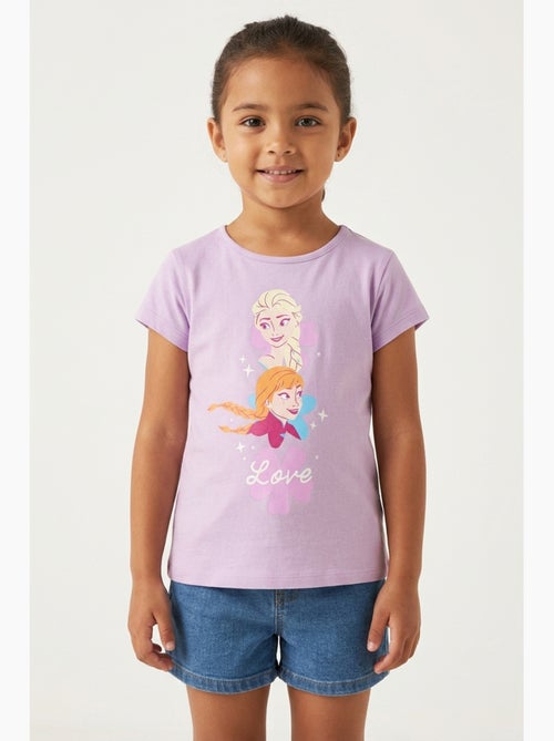 T-shirt La Reine des Neiges   | Licence Officielle - Kiabi