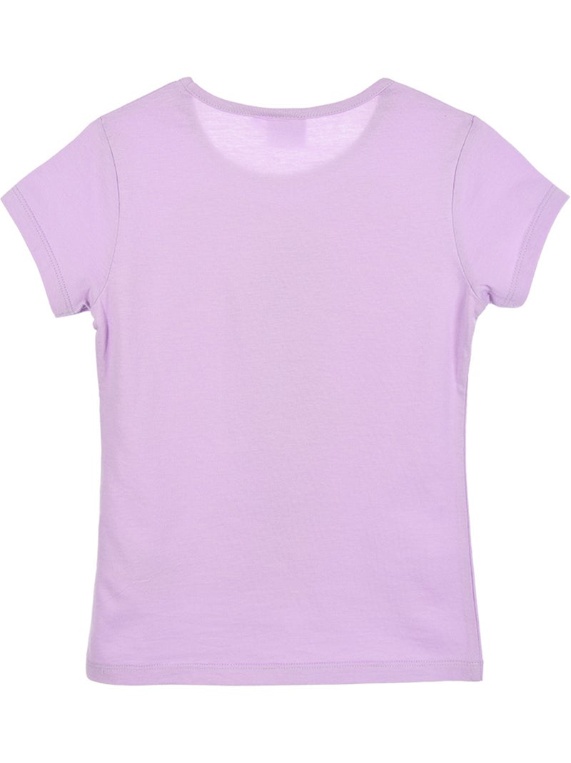 T-shirt La Reine des Neiges   | Licence Officielle Violet - Kiabi