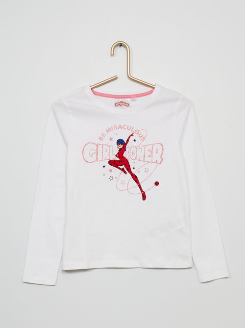 T-shirt 'Lady Bug' en jersey - Kiabi