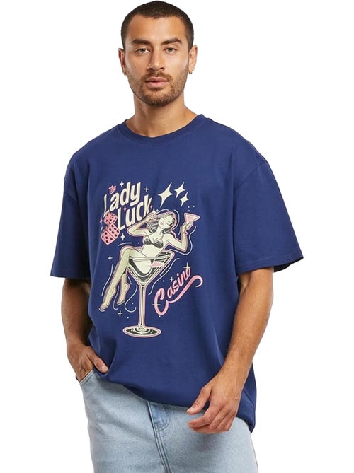 T-shirt lady luck - mister tee - Kiabi