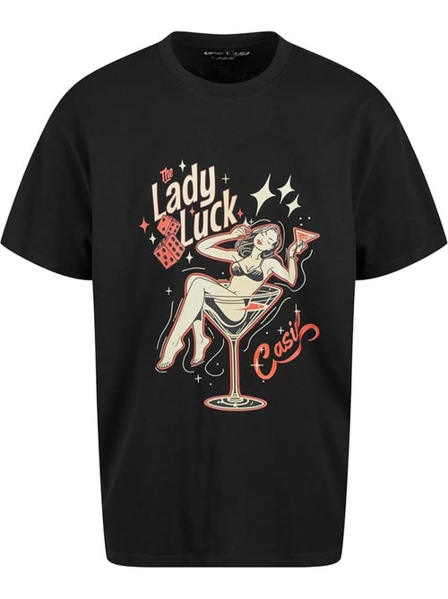 T-shirt lady luck - mister tee - Kiabi T-shirt lady luck - mister tee - Kiabi