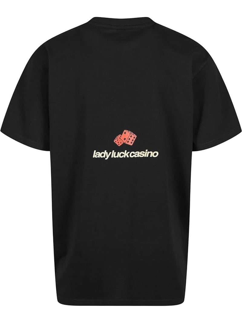 T-shirt lady luck - mister tee Noir - Kiabi