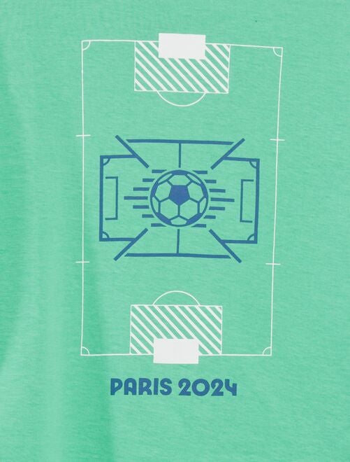 T-shirt large en coton - Paris 2024 - Kiabi