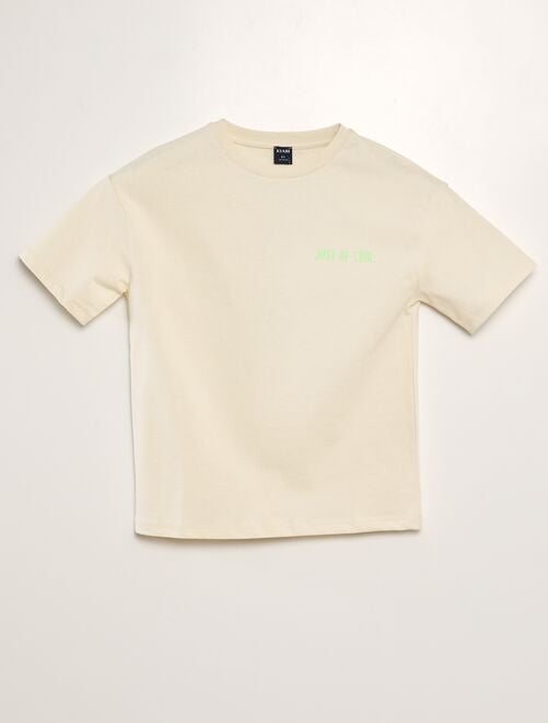 T-shirt large imprimé - Kiabi