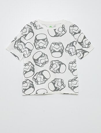 T-shirt graphique Star Wars garçon enfant taille MD (9) film tee noir