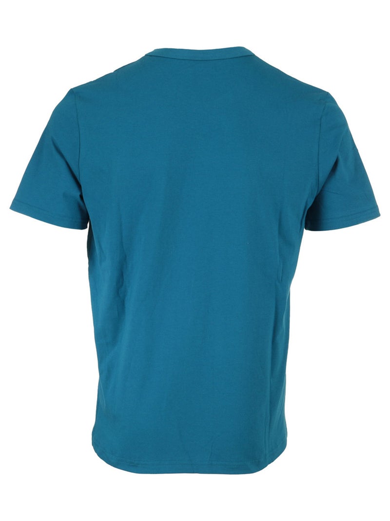 T-shirt Le Coq Sportif Bat Sp Tee Ss N2 Bleu Rose - Kiabi