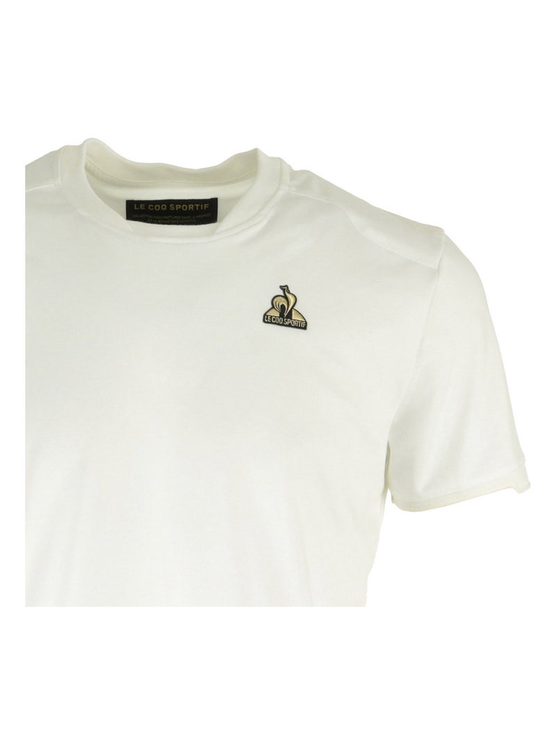 T-shirt Le Coq Sportif Coq D'or Blanc - Kiabi