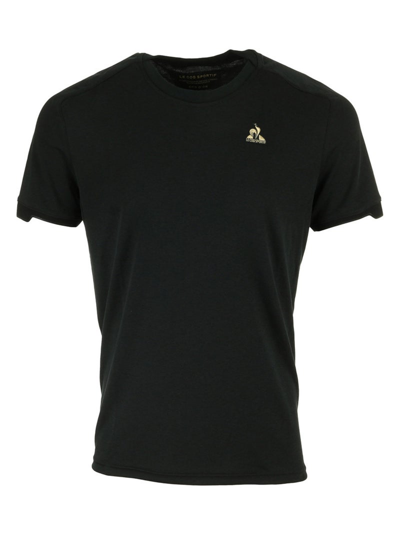 T-shirt Le Coq Sportif Coq D'or Tee Noir - Kiabi