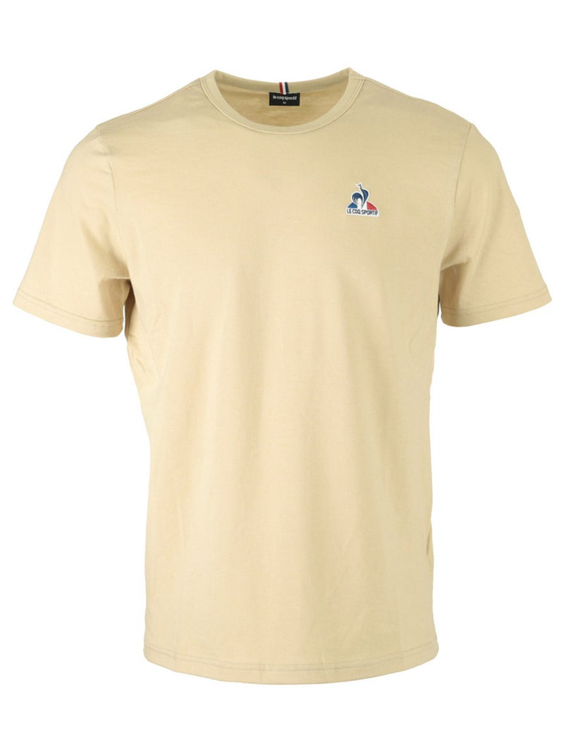 T-shirt Le Coq Sportif Ess Tee Ss N1 Beige - Kiabi