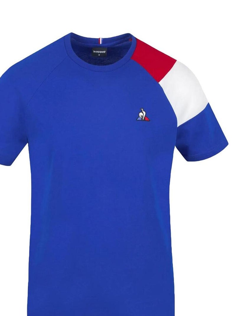 T-shirt Le Coq Sportif ESS Tee SS N°10 M Bleu - Kiabi