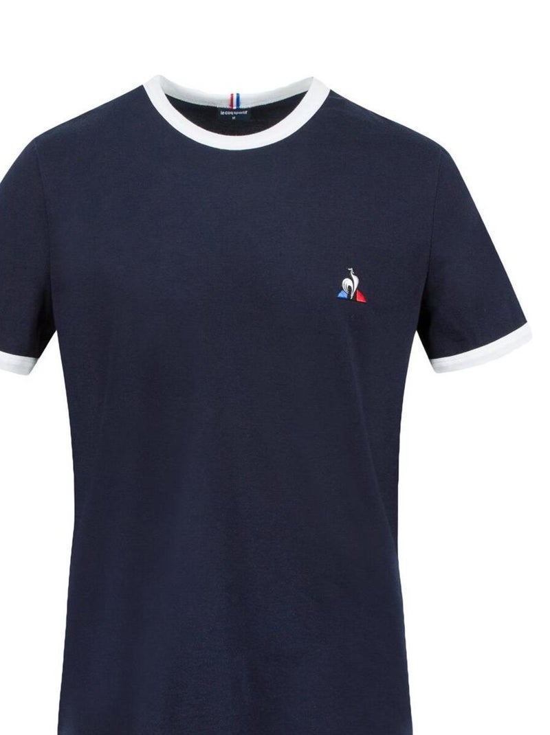 T-shirt Le Coq Sportif ESS Tee SS N°4 M Bleu marine - Kiabi