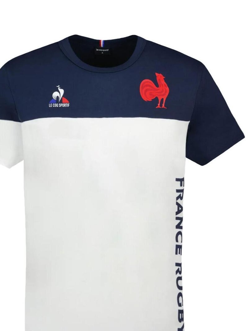 T-shirt Le Coq Sportif FFR Fanwear Bleu marine - Kiabi
