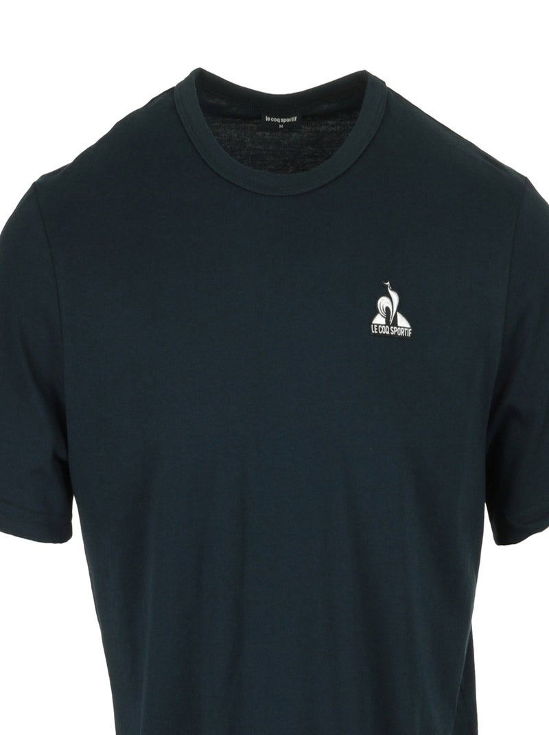 T-shirt Le Coq Sportif Heritage Tee ss N1 M Bleu marine - Kiabi