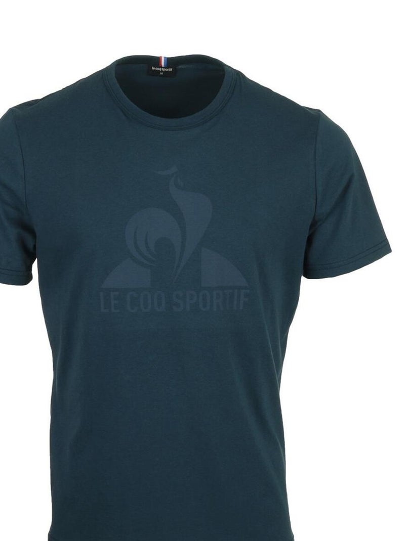 T-shirt Le Coq Sportif Monochrome Tee Ss Bleu marine - Kiabi