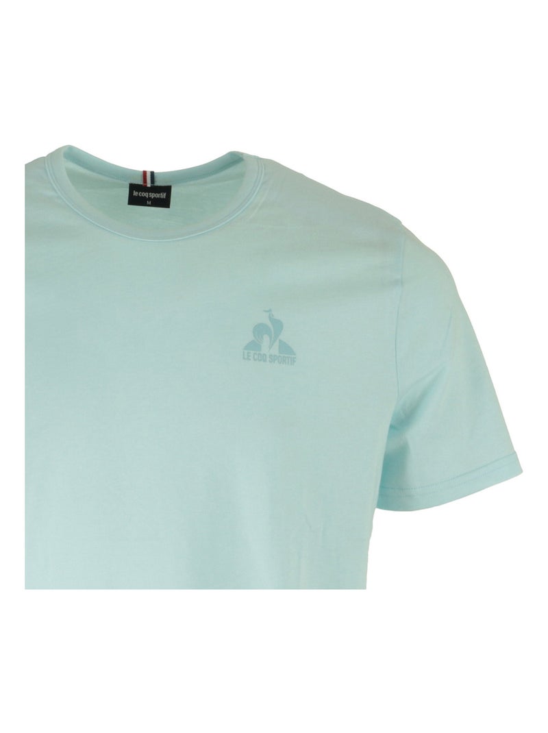 T-shirt Le Coq Sportif Monochrome Tee Ss N3 Bleu clair - Kiabi