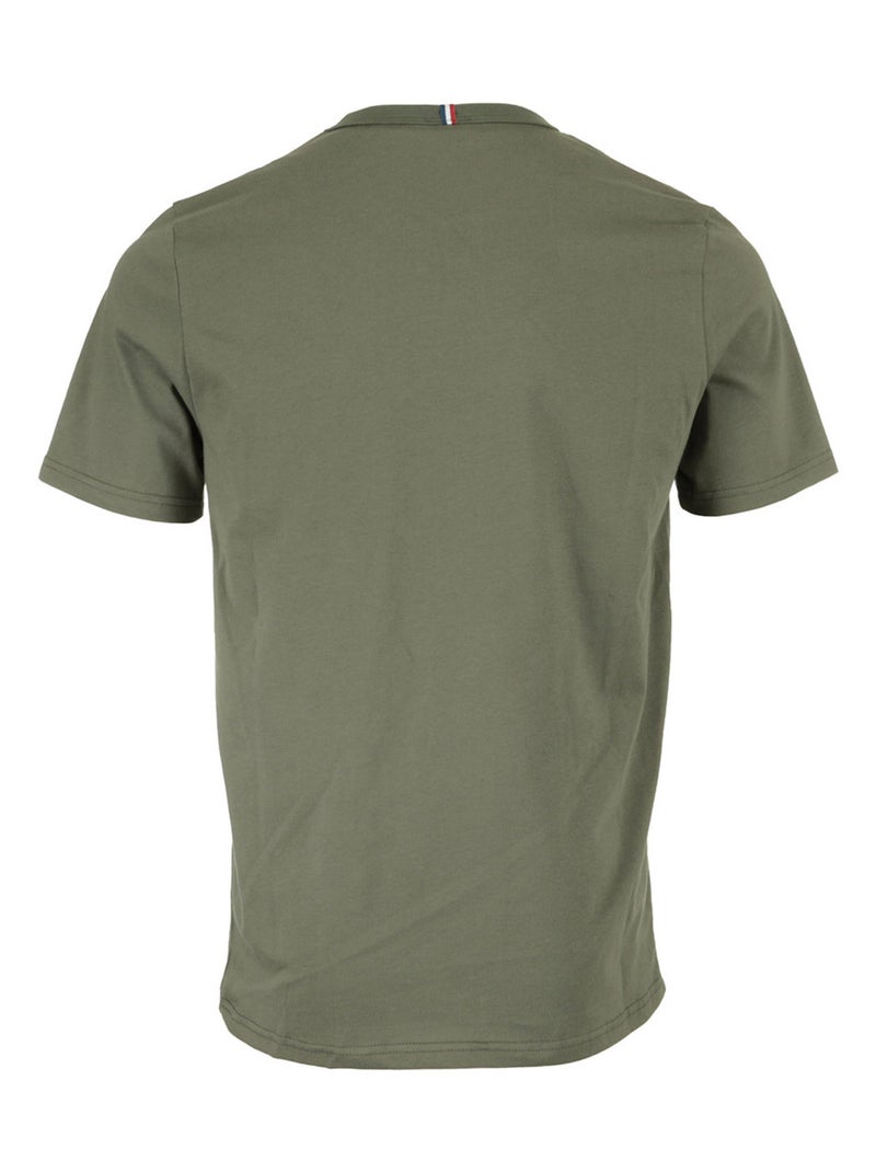 T-shirt Le Coq Sportif Monochrome Tee Ss N3 Kaki - Kiabi