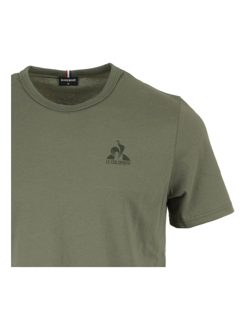 T-shirt Le Coq Sportif Monochrome Tee Ss N3 Kaki - Kiabi