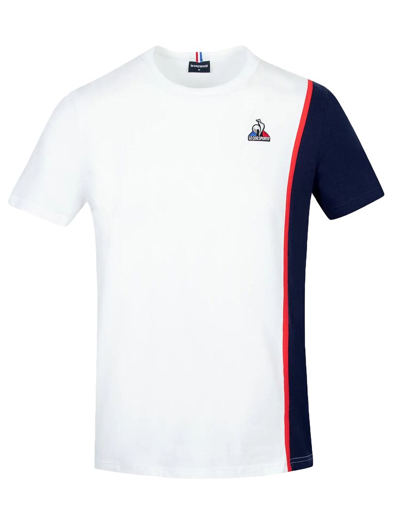T-shirt Le Coq Sportif Saison 1 Tee Blanc - Kiabi