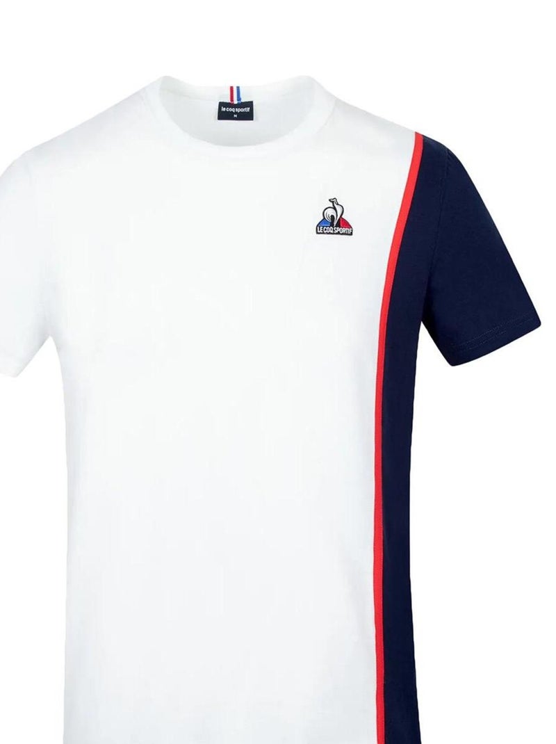 T-shirt Le Coq Sportif Saison 1 Tee Blanc - Kiabi