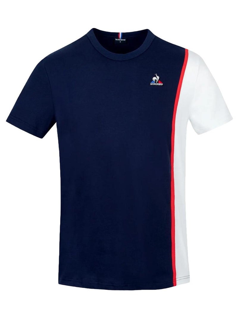 T-shirt Le Coq Sportif Saison 1 Tee N°1 Bleu marine - Kiabi