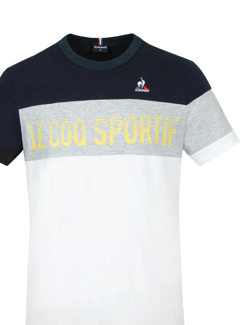 T-shirt Le Coq Sportif Saison 2 Tee N°1 Bleu marine - Kiabi