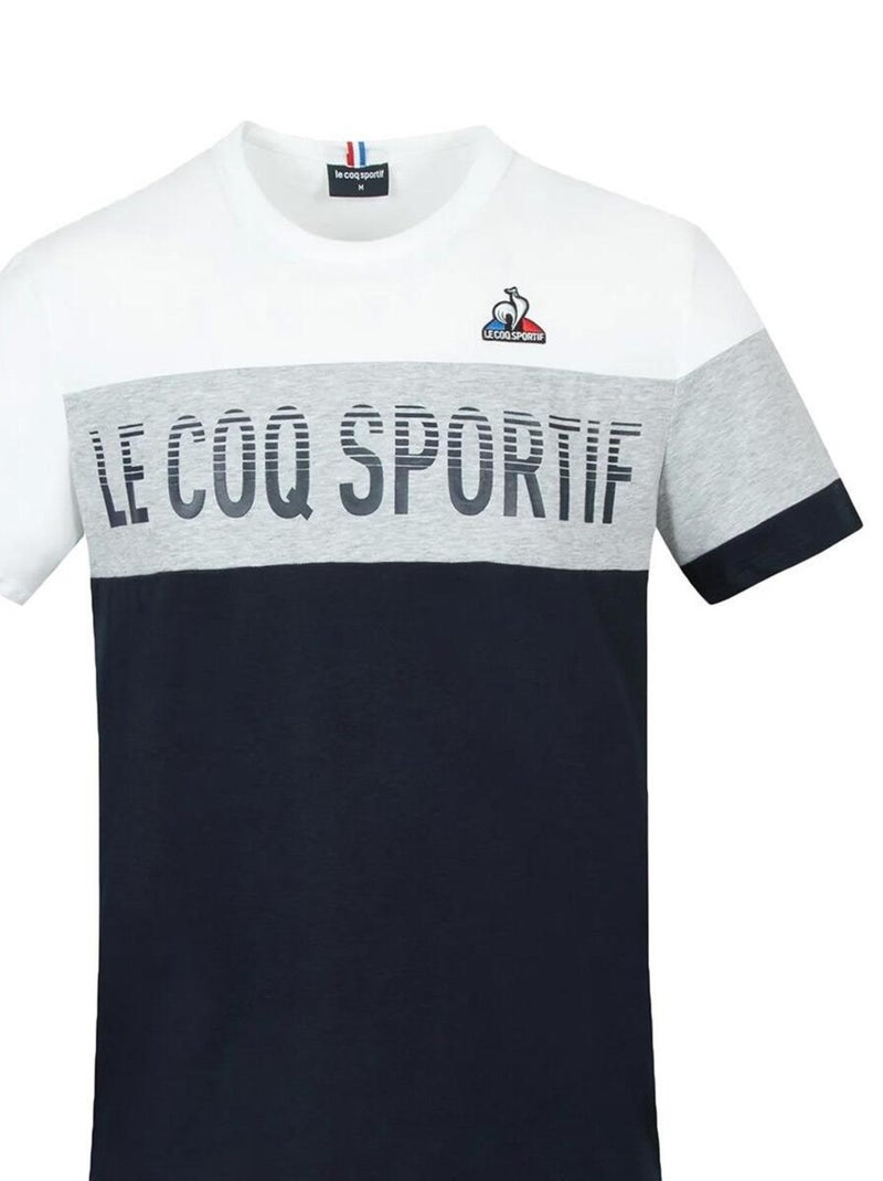 T-shirt Le Coq Sportif Saison 2 Tee Ss N°1 Bleu marine - Kiabi