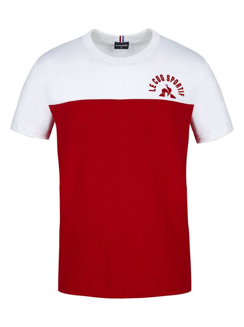 T-shirt Le Coq Sportif Saison 2 Tee SS N°1 Rouge - Kiabi