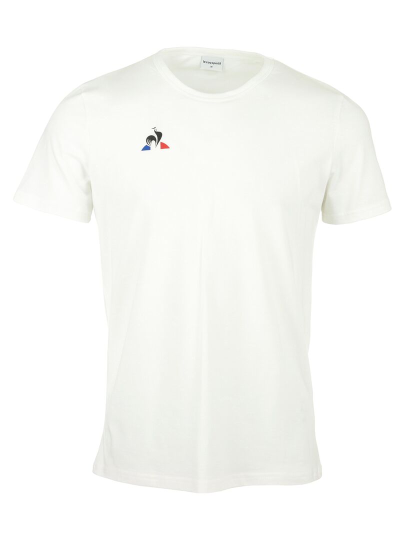 T-shirt Le Coq Sportif Tee Presentation Blanc - Kiabi