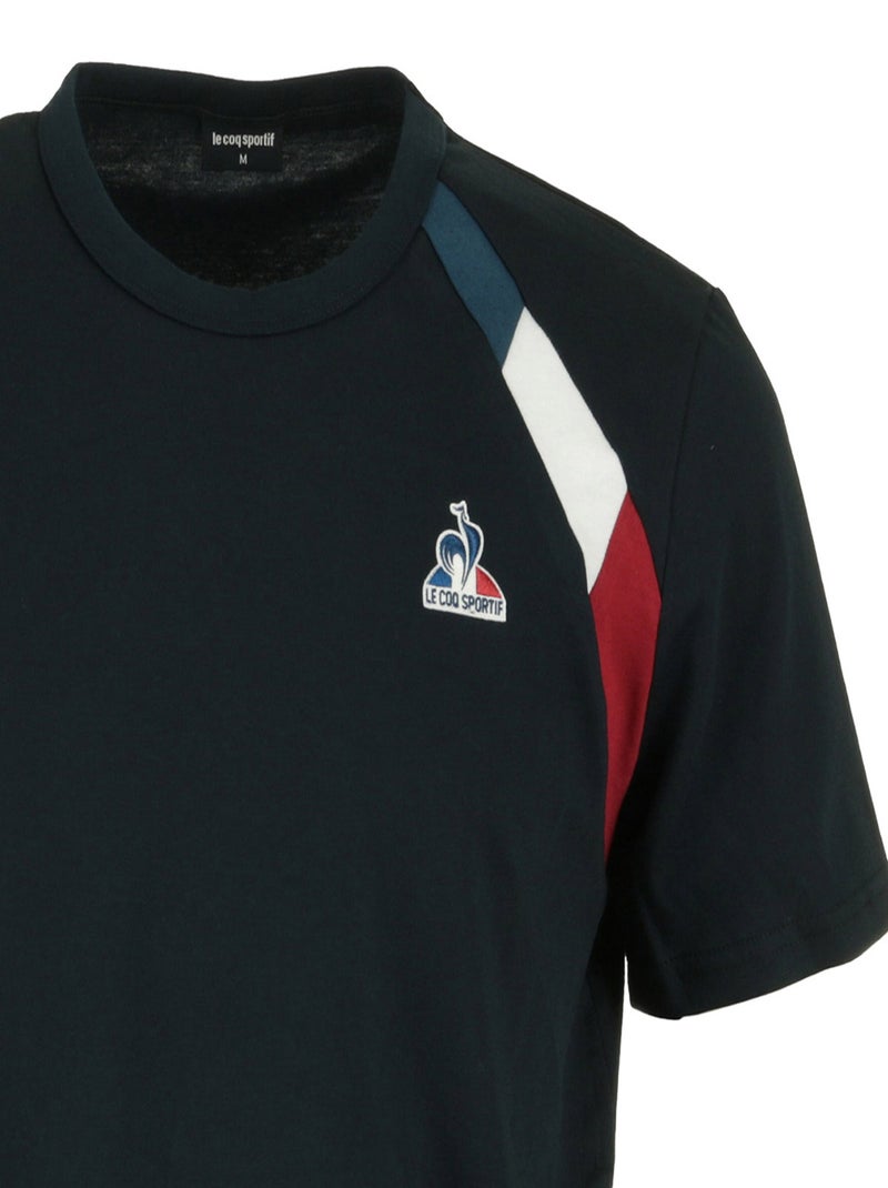 T-shirt Le Coq Sportif TRI Sp Tee Ss N1 Bleu marine - Kiabi