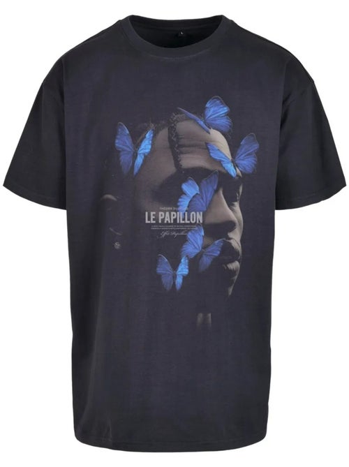 T-shirt le papillon - mister tee - Kiabi