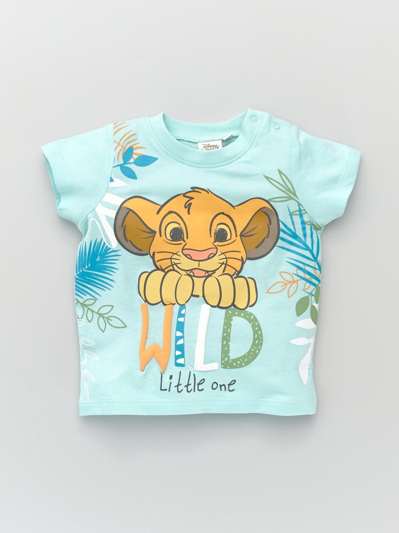 T-shirt 'Le Roi Lion' bleu - Kiabi